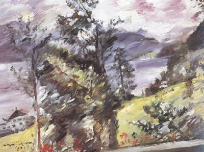 Lovis Corinth Walchensee,View of the Wetterstein (nn02) Germany oil painting art